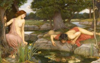 Narciso ed Eco, John William Waterhouse